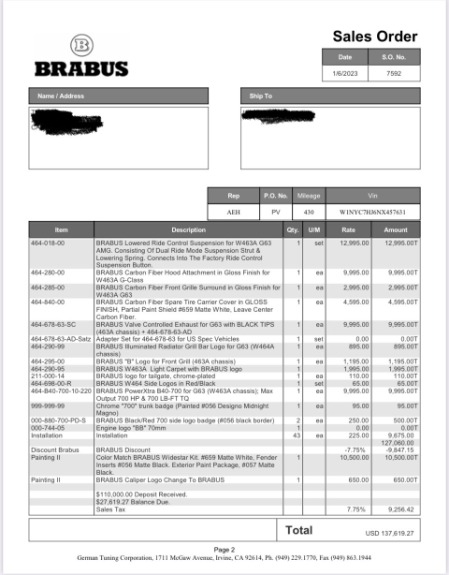 Used 2022 Mercedes-Benz BRABUS G700 for sale Sold at iLusso Palm Beach in Boynton Beach FL 33426 68