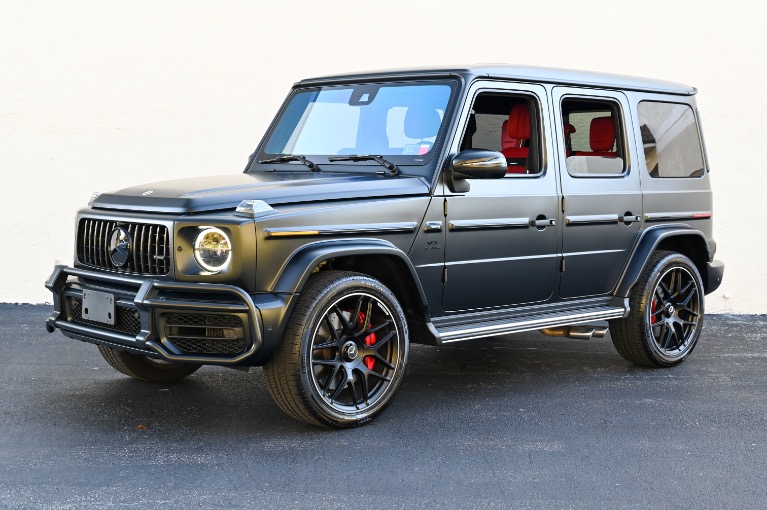 Used 2021 Mercedes-Benz G-Class AMG G 63 for sale Call for price at iLusso Palm Beach in Boynton Beach FL