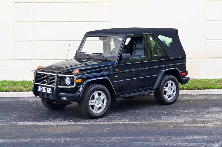 Used 2000 Mercedes-Benz G500 Convertible for sale $219,900 at iLusso Palm Beach in Boynton Beach FL
