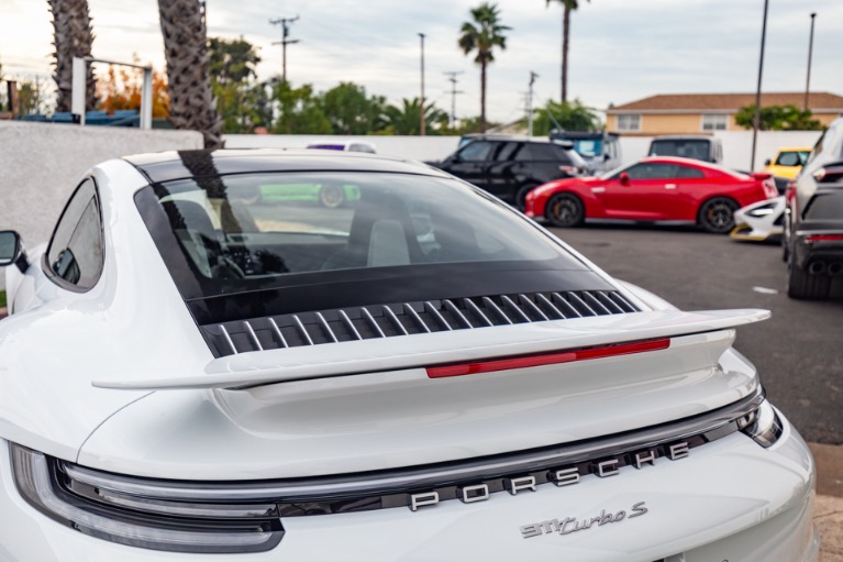 Used 2021 Porsche 911 Turbo S for sale Sold at iLusso Palm Beach in Boynton Beach FL 33426 32