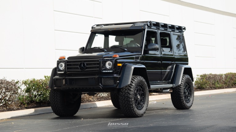 Used 2017 Mercedes-Benz G-Class G 550 4x4 Squared for sale $149,900 at iLusso Palm Beach in Boynton Beach FL