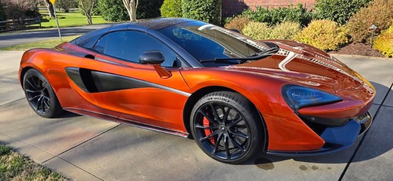 Used 2019 McLaren 570S Spider for sale $167,900 at iLusso Palm Beach in Boynton Beach FL