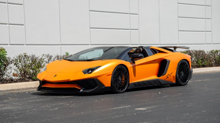 Used 2017 Lamborghini Aventador LP 750-4 SV for sale $636,549 at iLusso Palm Beach in Boynton Beach FL