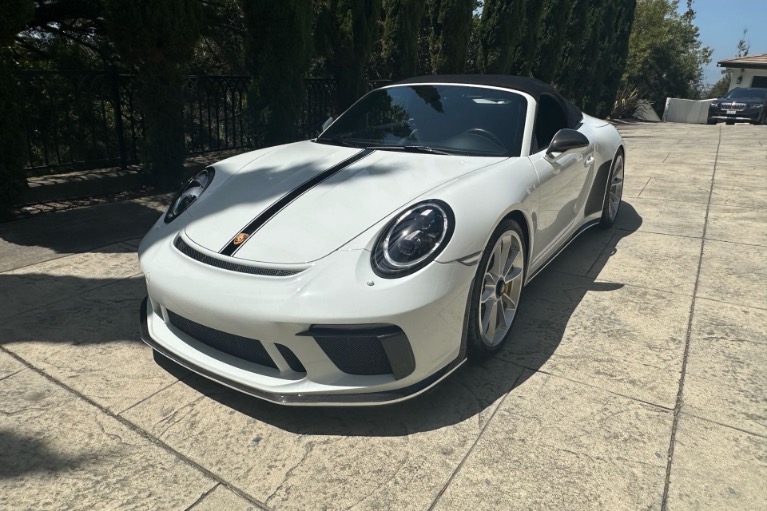Used 2019 Porsche 911 Speedster for sale $459,900 at iLusso Palm Beach in Boynton Beach FL