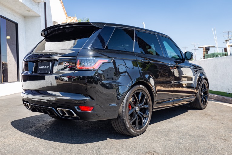 Used 2018 Land Rover Range Rover Sport SVR for sale Sold at iLusso Palm Beach in Boynton Beach FL 33426 11