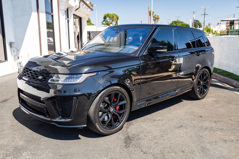 Used 2018 Land Rover Range Rover Sport SVR for sale Sold at iLusso Palm Beach in Boynton Beach FL 33426 18