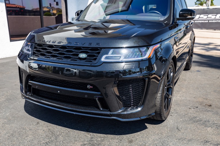 Used 2018 Land Rover Range Rover Sport SVR for sale Sold at iLusso Palm Beach in Boynton Beach FL 33426 22