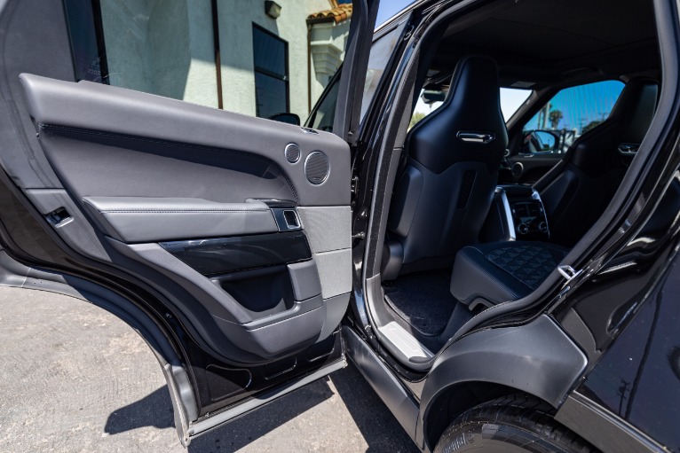 Used 2018 Land Rover Range Rover Sport SVR for sale Sold at iLusso Palm Beach in Boynton Beach FL 33426 34