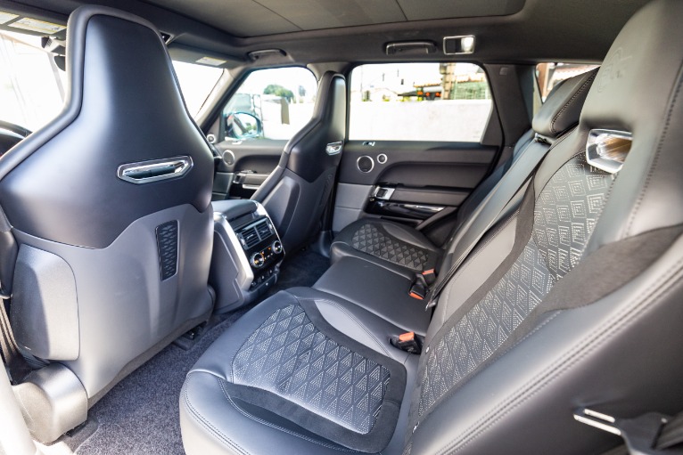 Used 2018 Land Rover Range Rover Sport SVR for sale Sold at iLusso Palm Beach in Boynton Beach FL 33426 35