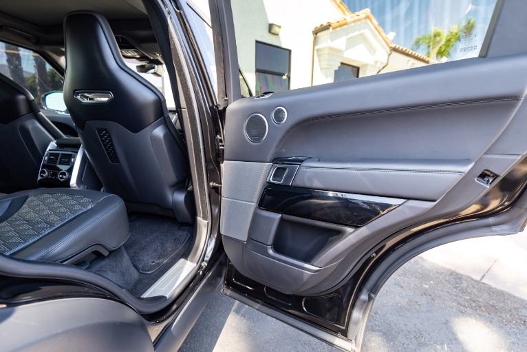 Used 2018 Land Rover Range Rover Sport SVR for sale Sold at iLusso Palm Beach in Boynton Beach FL 33426 41