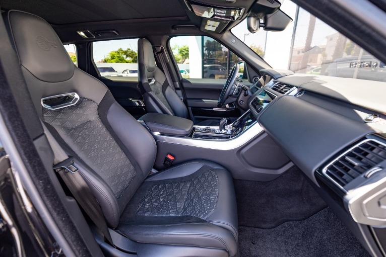 Used 2018 Land Rover Range Rover Sport SVR for sale Sold at iLusso Palm Beach in Boynton Beach FL 33426 45