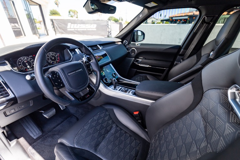 Used 2018 Land Rover Range Rover Sport SVR for sale Sold at iLusso Palm Beach in Boynton Beach FL 33426 53