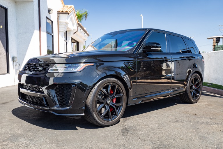 Used 2018 Land Rover Range Rover Sport SVR for sale Sold at iLusso Palm Beach in Boynton Beach FL 33426 1